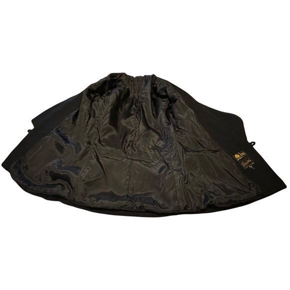 VINTAGE Women's Raspini Brand Black Blazer Jacket 100% Pure Wool Size XS/S - Picture 7 of 16